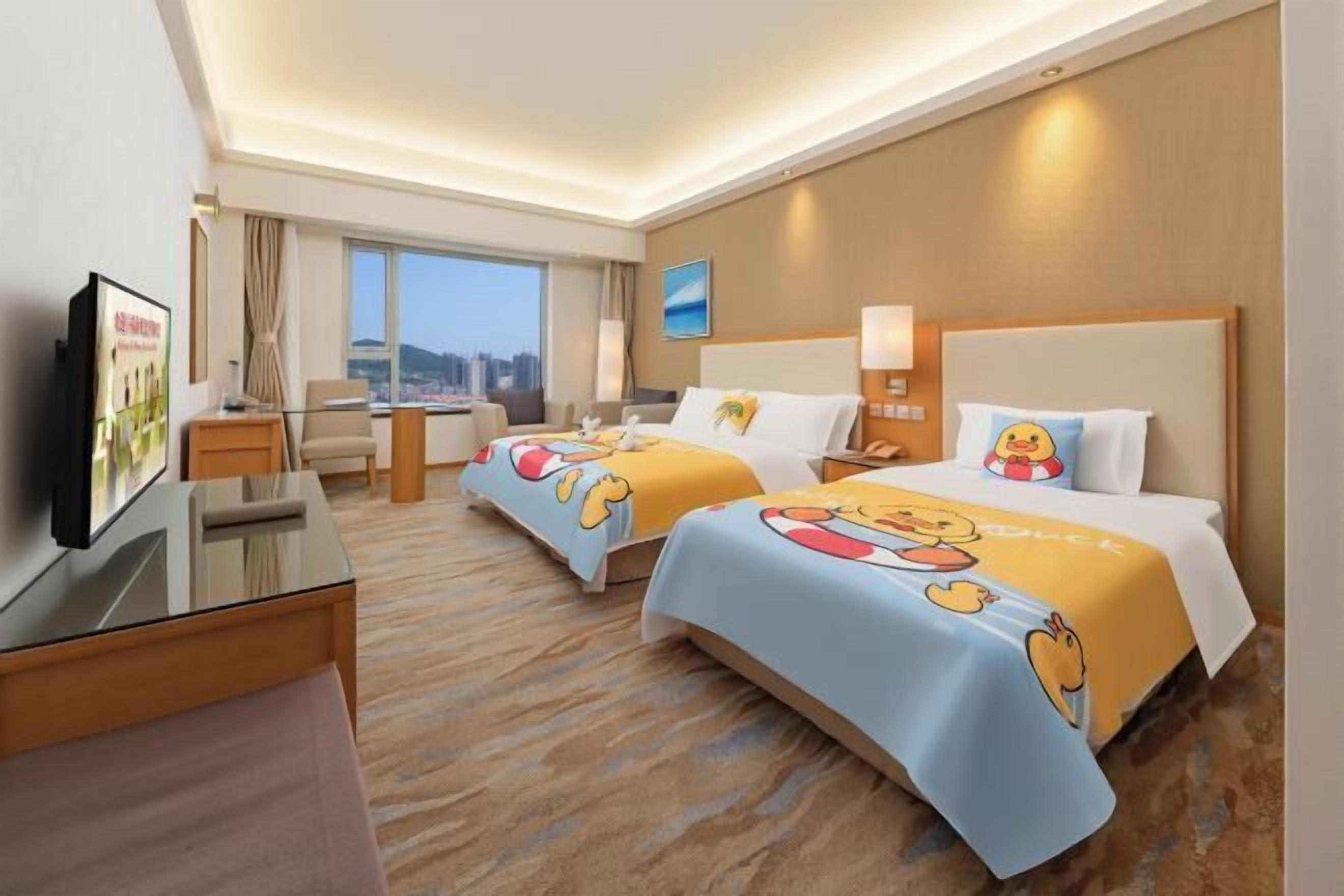 Coffres-forts dans les chambres, bureau, rideaux occultants