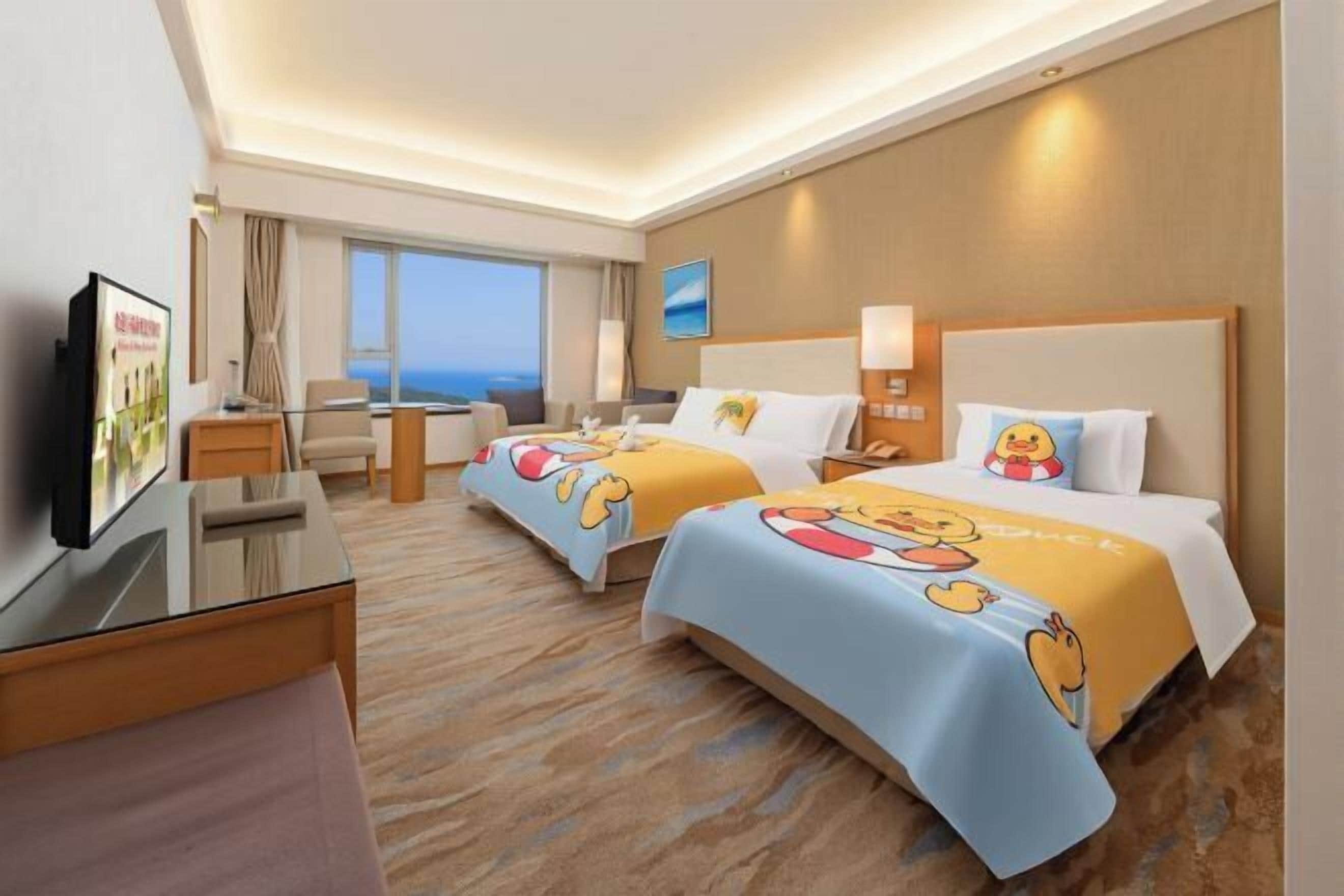 In-room safe, desk, blackout curtains, iron/ironing board