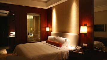 Executive-Zimmer, Stadtblick | Allergikerbettwaren, Daunenbettdecken, Pillowtop-Betten