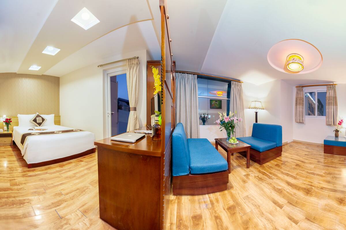 Executive-Zimmer, Stadtblick