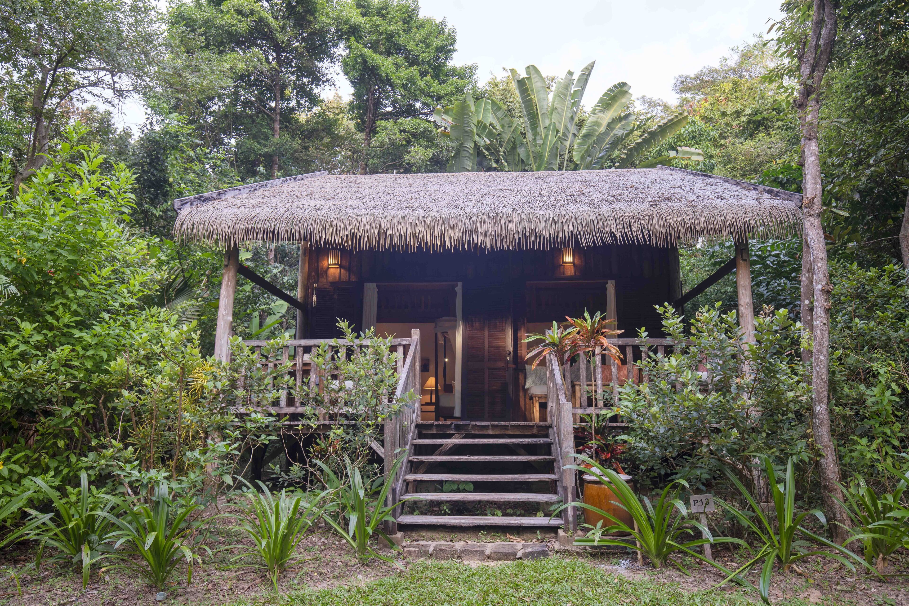 Deluxe Private Garden PLANTATION Bungalow | Vista desde la habitación