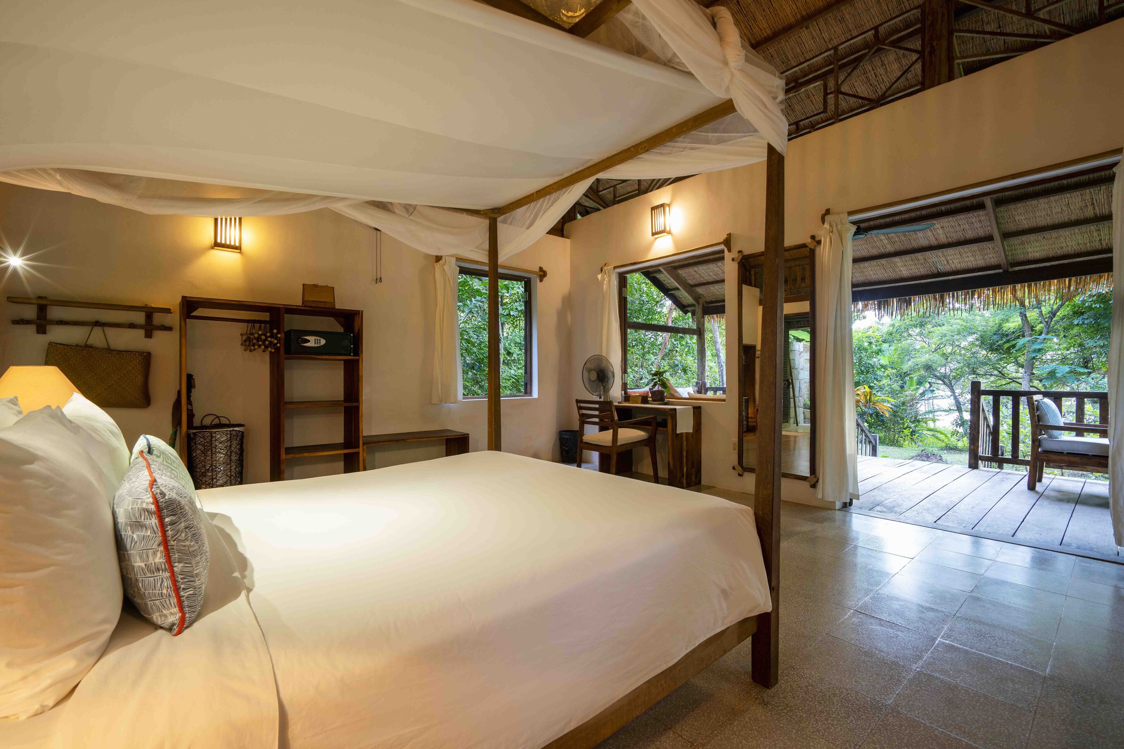 deluxe private garden plantation bungalow | 1 bedroom, in-room safe, free wifi