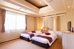 In-room safe, soundproofing, free WiFi, bed sheets - Hotel Sasarindou (Kyoto)