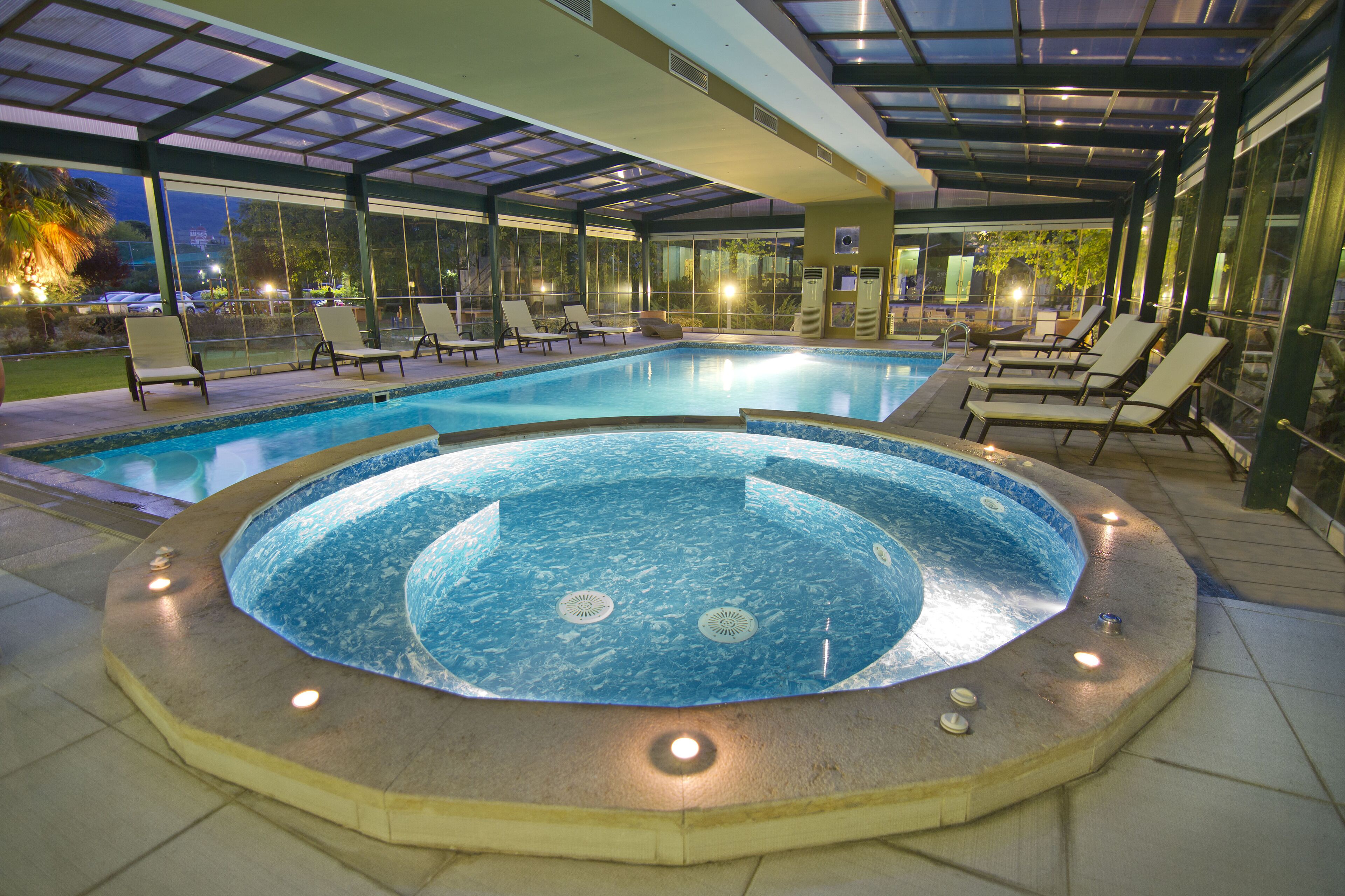 Couples treatment rooms, Turkish bath, body treatments, body wraps