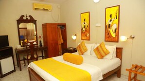 Standard Double or Twin Room, Sea View | Peralatan tempat tidur hipoalergenik, cadar katil 