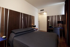 Minibar, in-room safe, desk, blackout curtains