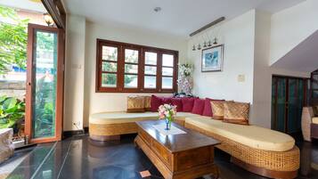 Sitzecke in der Lobby