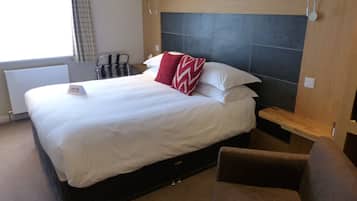 Habitación doble (Small) | Caja fuerte, escritorio, camas supletorias y wifi gratis