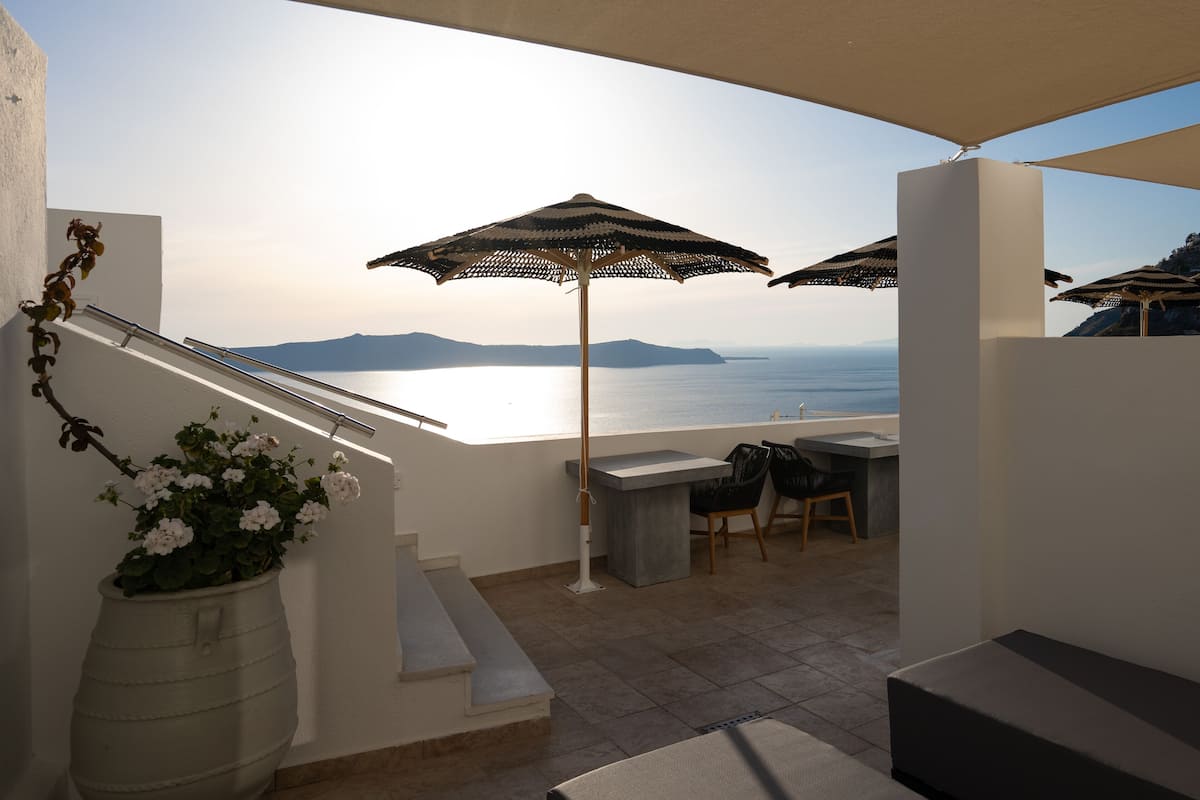 Superior studio suite | Uitzicht op strand/zee
