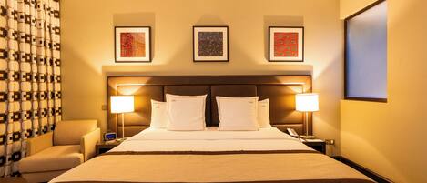 Habitación doble Deluxe | 1 habitación, ropa de cama de alta calidad y edredón