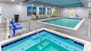 Una piscina techada