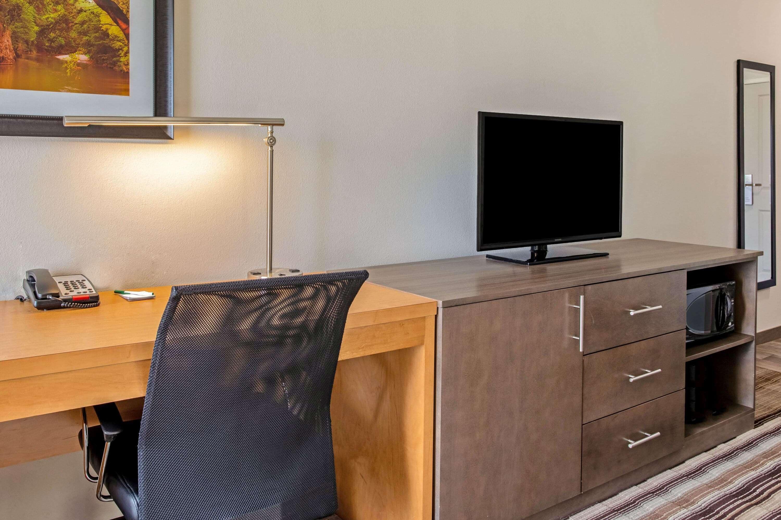 premium bedding, desk, soundproofing, iron/ironing board