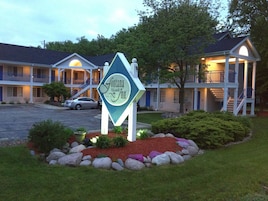 Front of property - evening/night