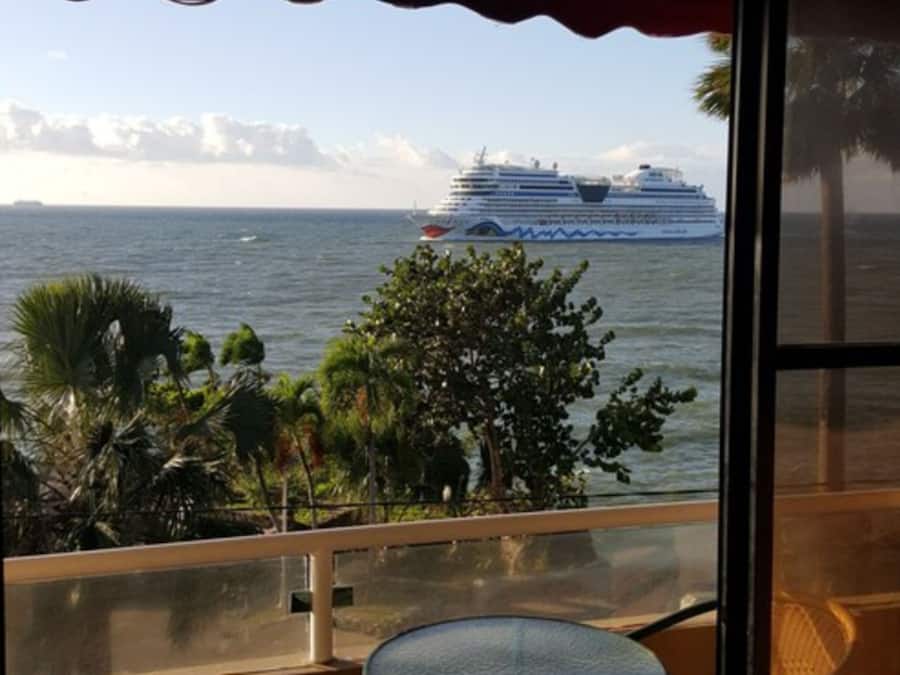 Área de estar no saguão