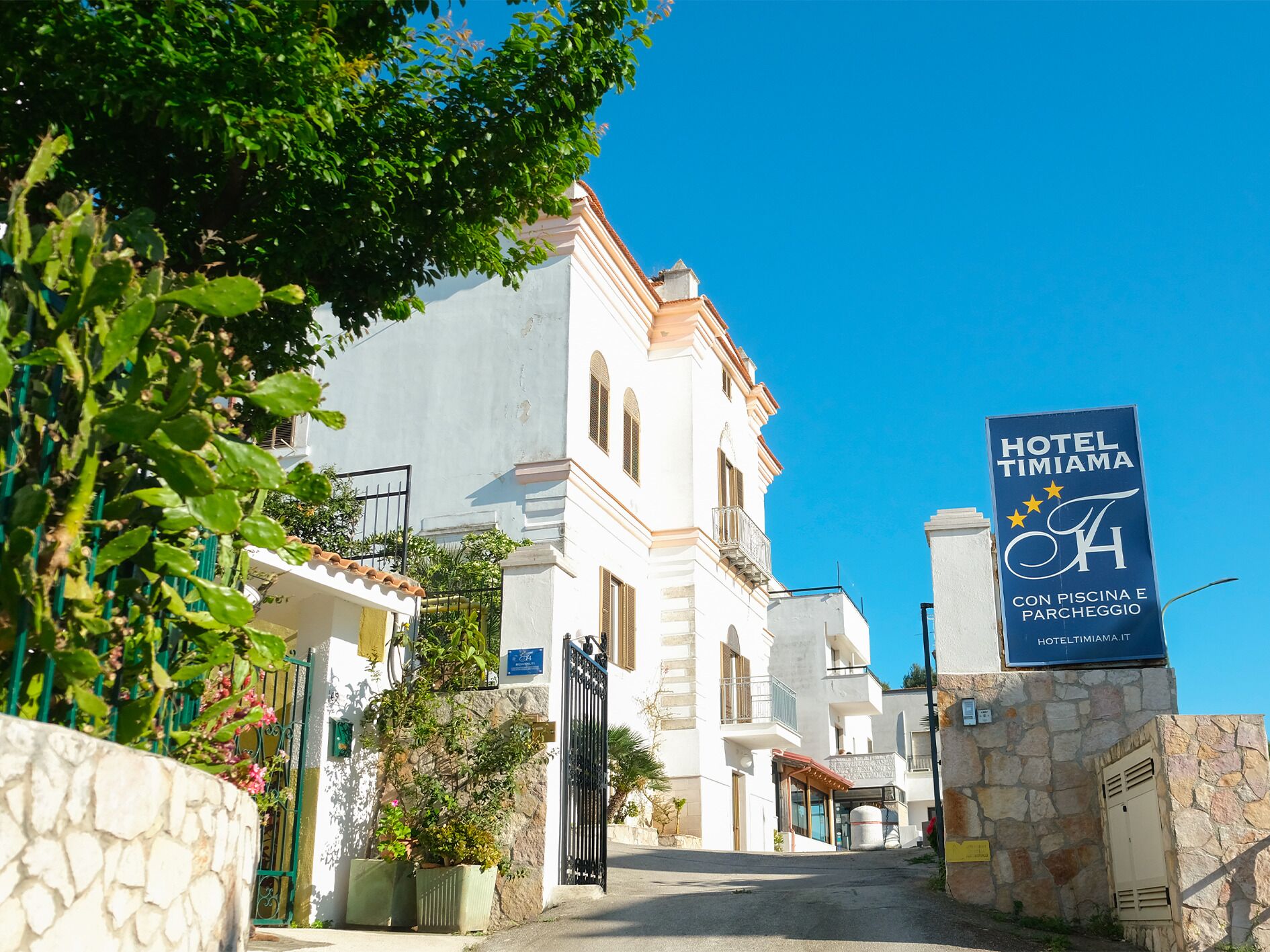 Fassade der Unterkunft