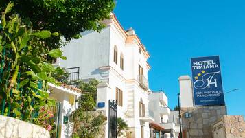 Fassade der Unterkunft