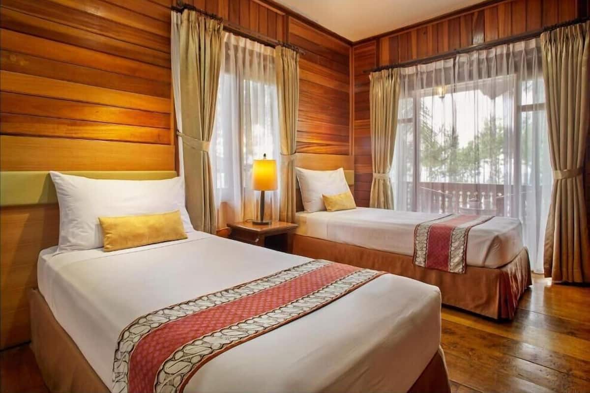 2 Bedroom Villa | 2 kamar tidur, brankas, meja kerja, dan Wi-Fi gratis
