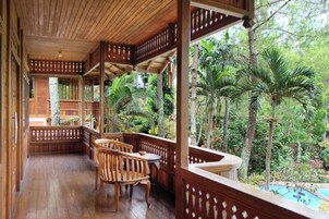 Villa Deluxe, 3 habitaciones | Terraza o patio