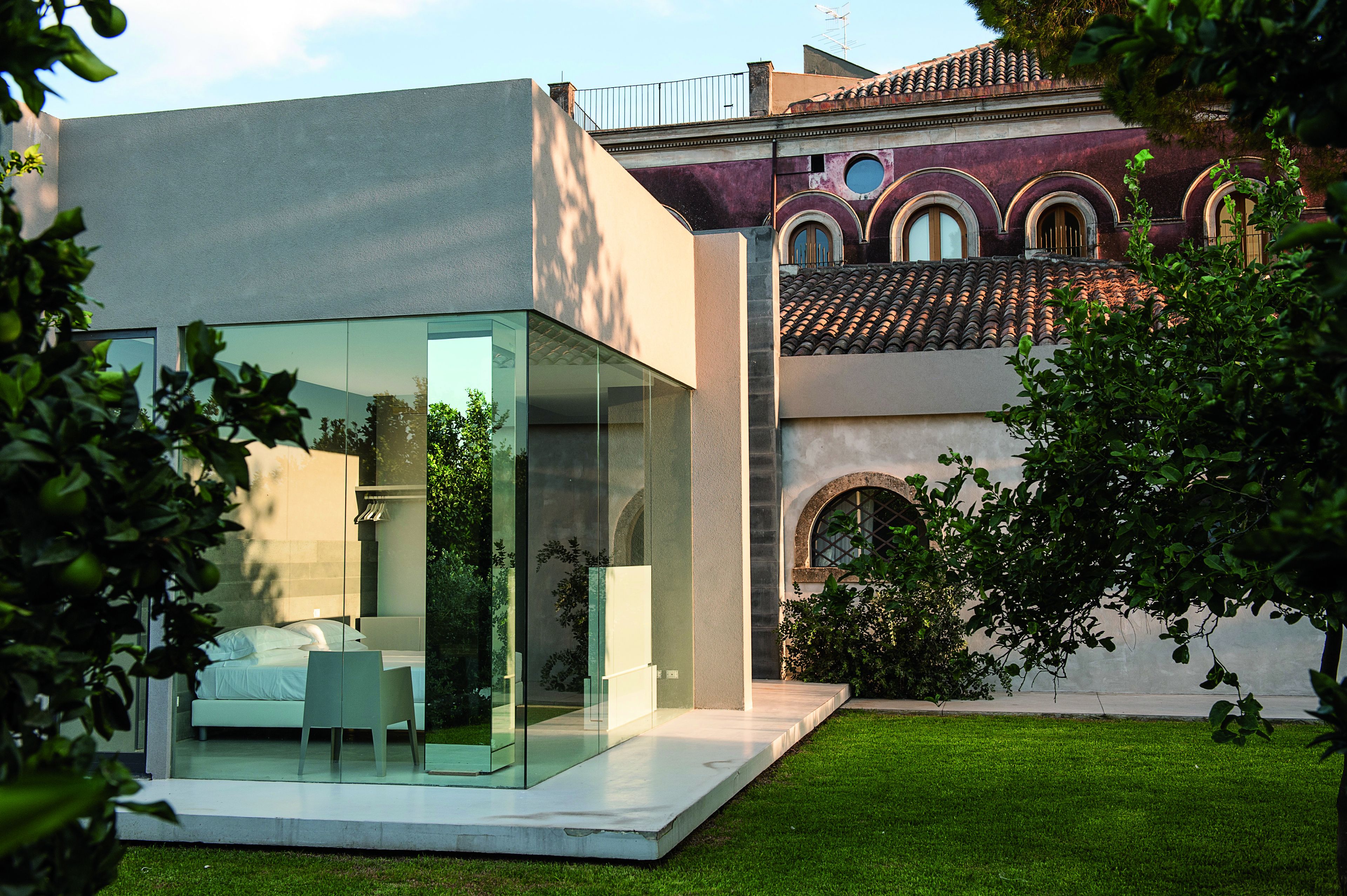 Chambre Double Deluxe, 1 très grand lit | Terrasse/Patio