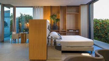 Suite monolocale Romantica - Spa Suite con sauna e hammam | Minibar, in-room safe, desk, iron/ironing board