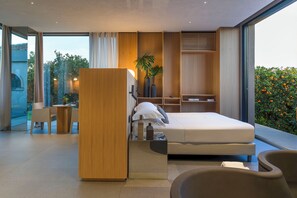 Suite monolocale Romantica - Spa Suite con sauna e hammam | Minibar, safe på rommet, skrivebord og strykejern/-brett