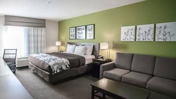 Suite, 1 King Bed with Sofa bed, Non Smoking | 1 bedroom, premium bedding, down duvets, in-room safe