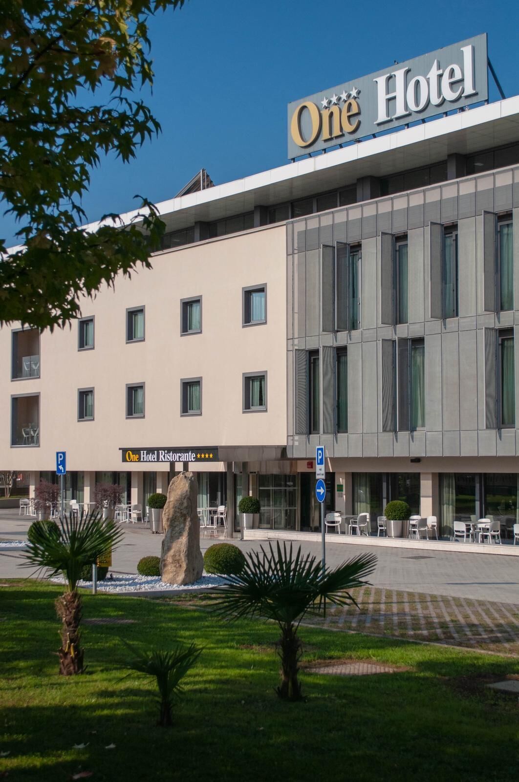 Fassade der Unterkunft