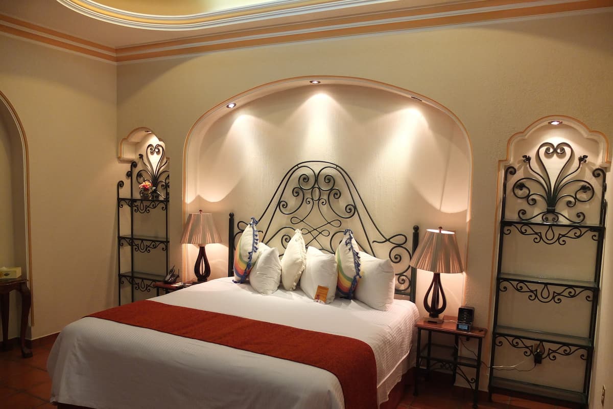 1 habitación y ropa de cama de alta calidad