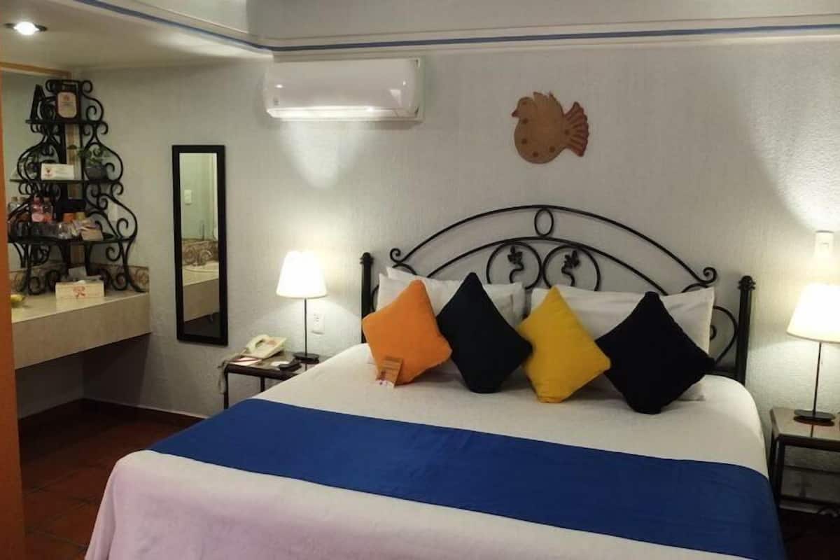 1 habitación y ropa de cama de alta calidad