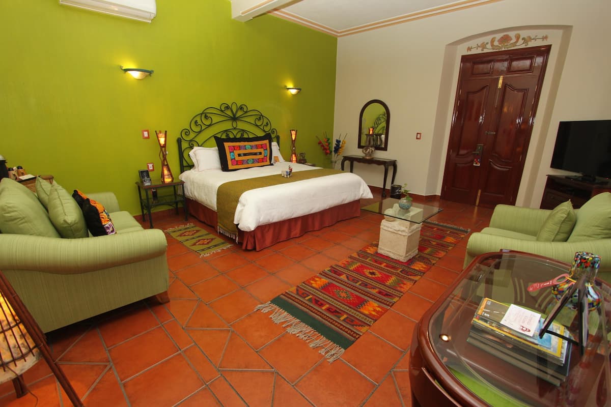 1 habitación y ropa de cama de alta calidad