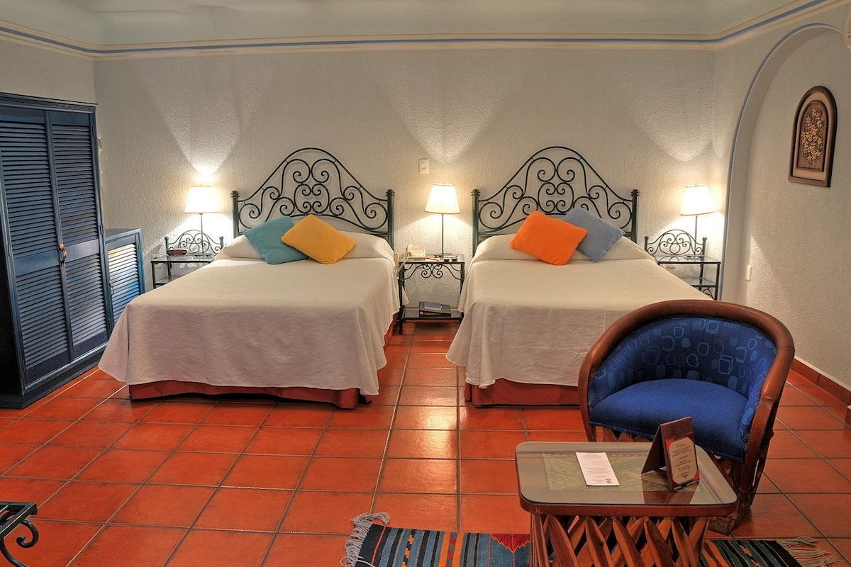 1 habitación y ropa de cama de alta calidad