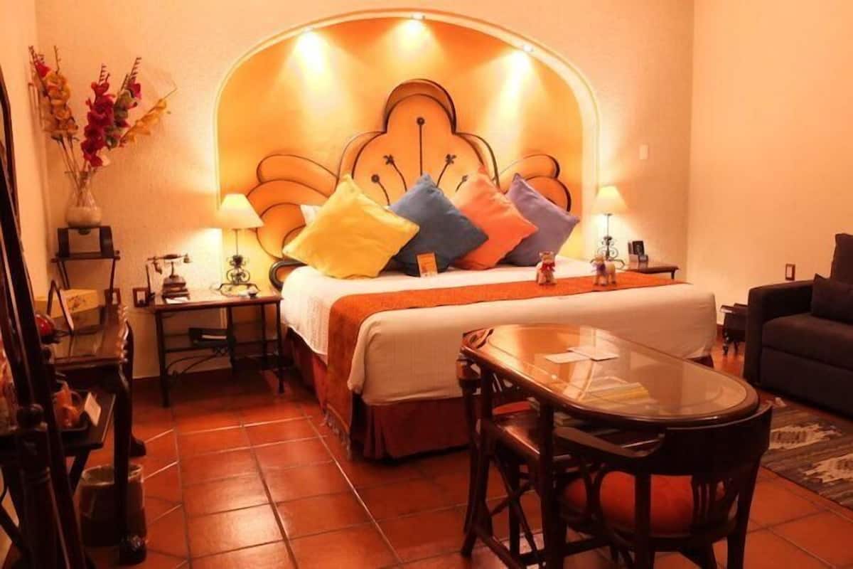 1 habitación y ropa de cama de alta calidad