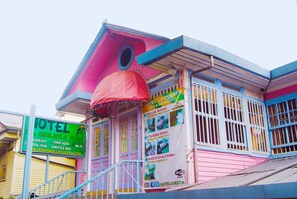 Fassade der Unterkunft