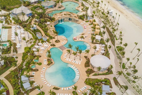 Aerial view. Grand Hyatt Baha Mar