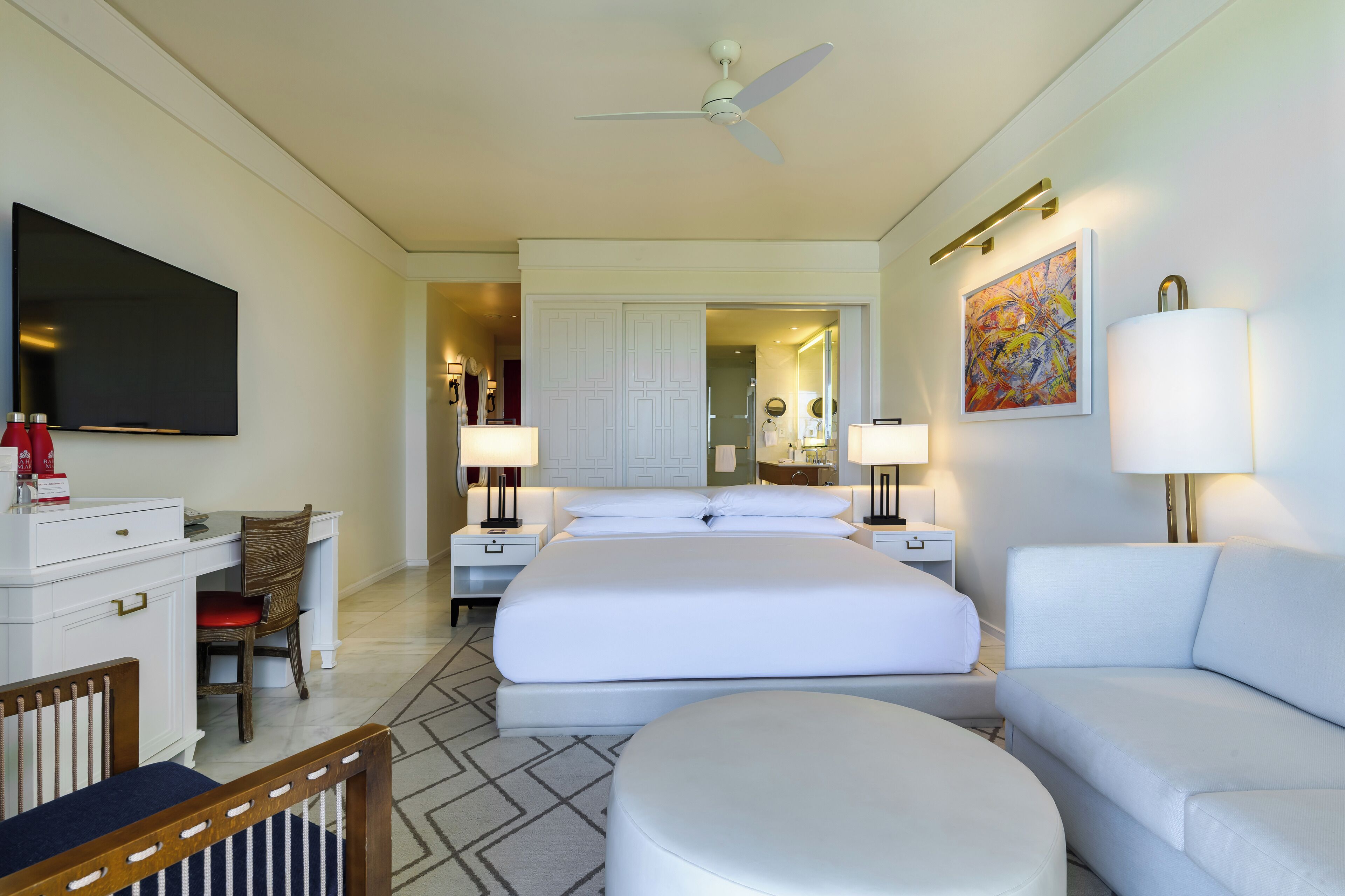 1 habitación, ropa de cama hipoalergénica y minibar 