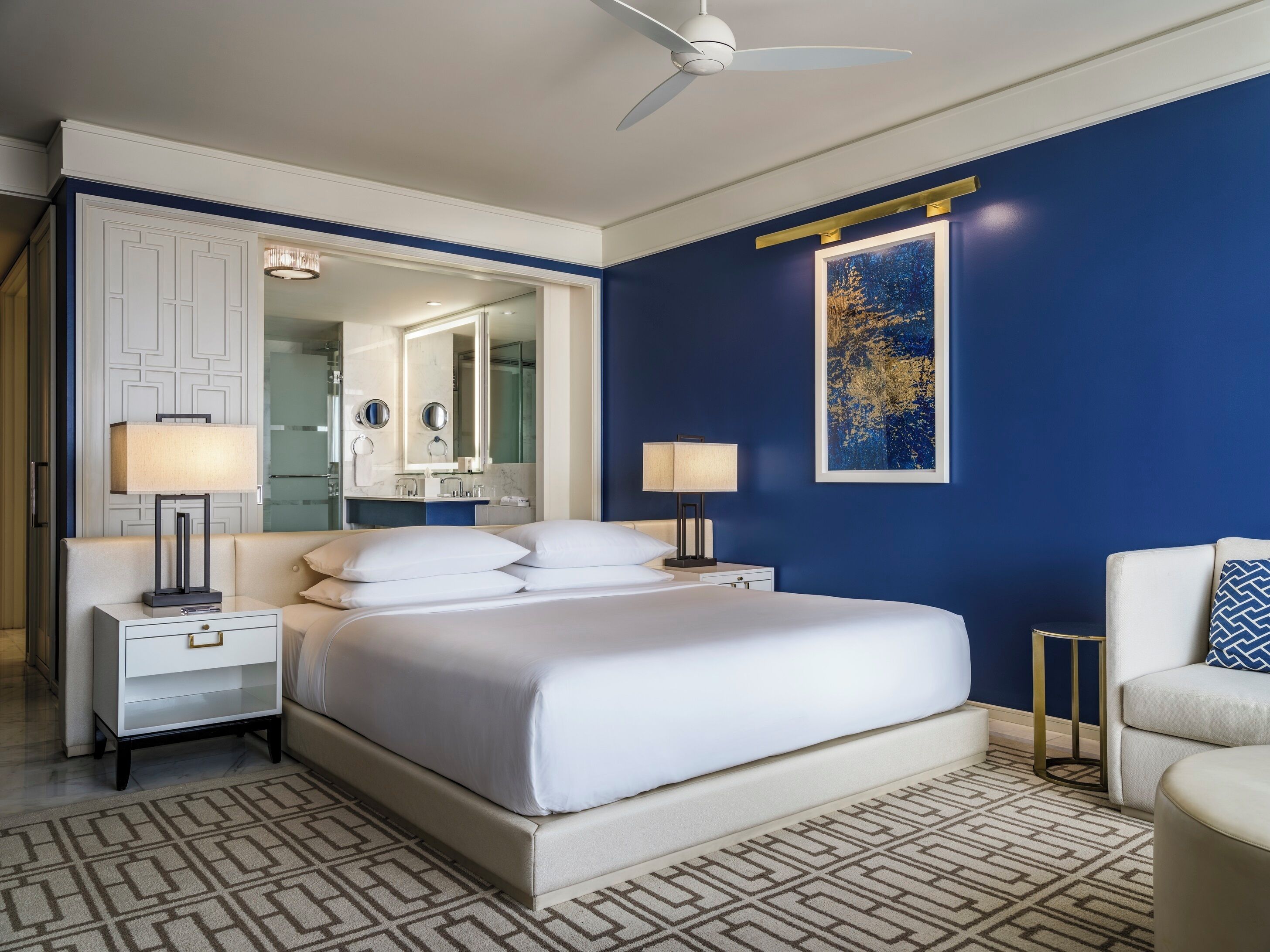 Grand Room, 1 Katil Raja (King) | 1 bilik tidur, peralatan tempat tidur hipoalergenik 