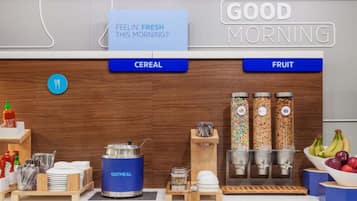 Free buffet breakfast