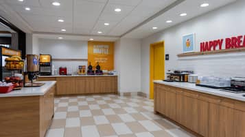 Gratis kontinental frukost varje dag