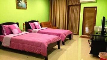 Een minibar, gratis wifi