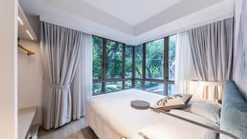 In-room safe, blackout drapes, free WiFi, bed sheets