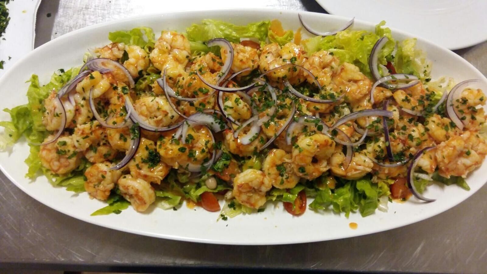 lunch and dinner served, local cuisine