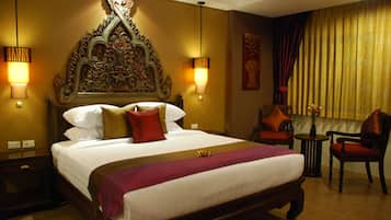 Phòng đôi Deluxe | Bộ đồ giường kháng dị ứng, minibar, két bảo mật tại phòng, bàn