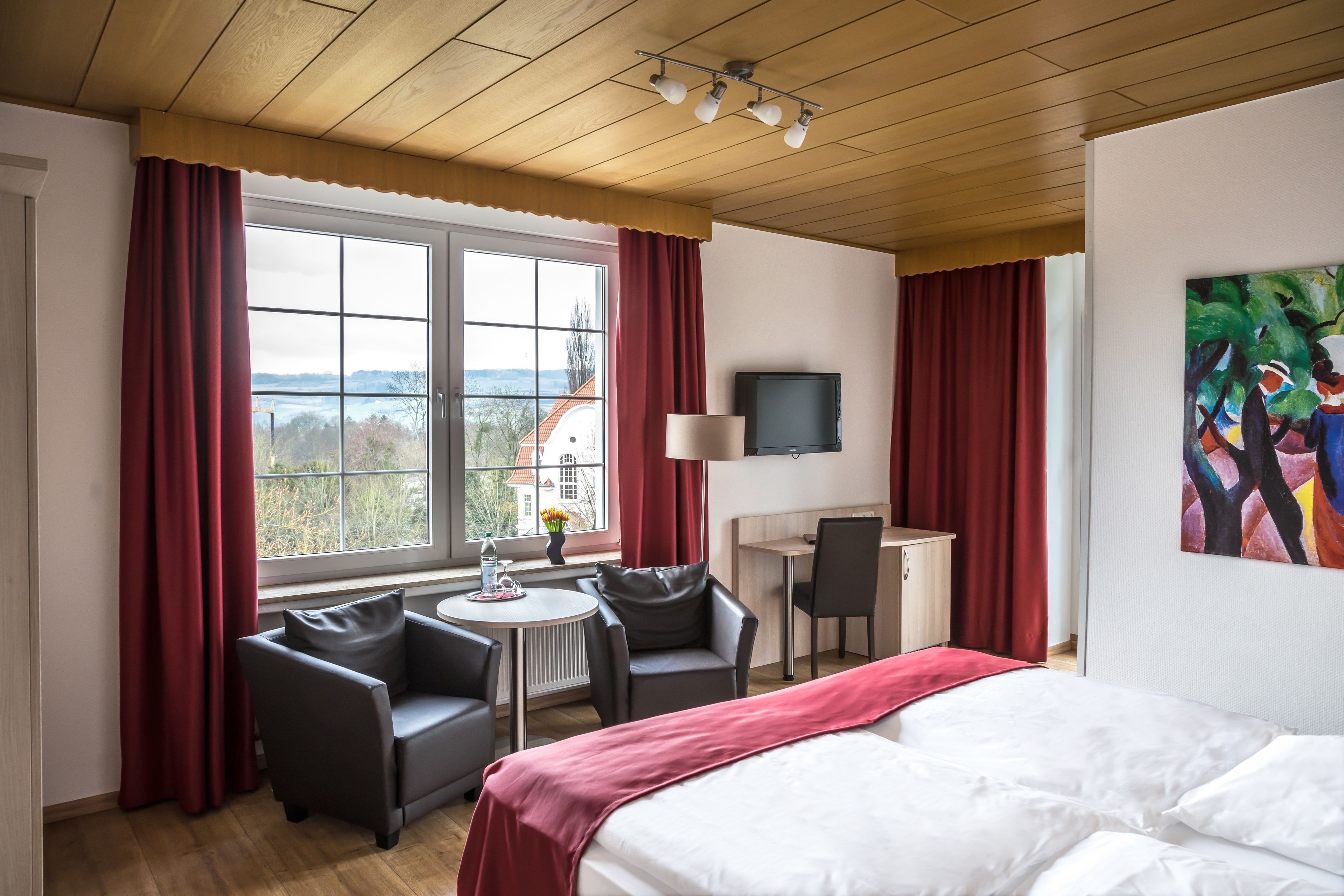 comfort double room | premium bedding, pillow-top beds, in-room safe, individually decorated