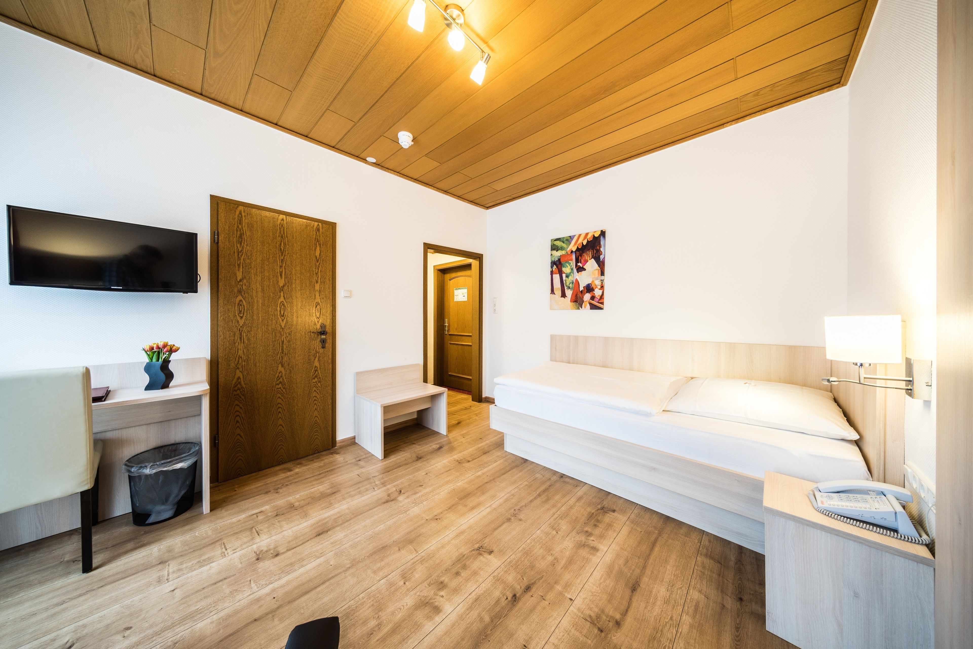 comfort single room | premium bedding, pillow-top beds, in-room safe, individually decorated