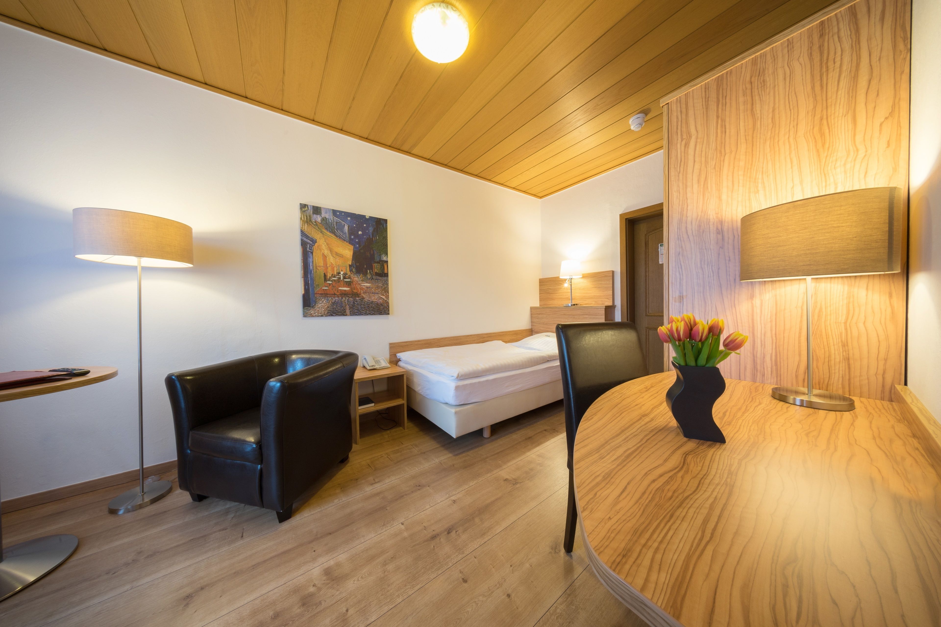 comfort single room | premium bedding, pillow-top beds, in-room safe, individually decorated