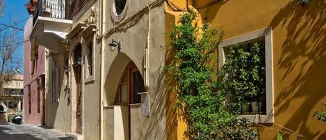 Entrada de la propiedad