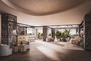 2 bars/lounges, lobby lounge, cocktail bar - Numo Ierapetra Beach Resort Crete, Curio Collection Hilton (Ierapetra)