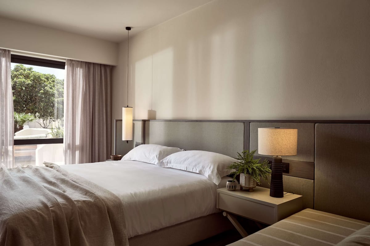 Down duvets, minibar, in-room safe, iron/ironing board