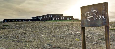 Entrada de l'allotjament