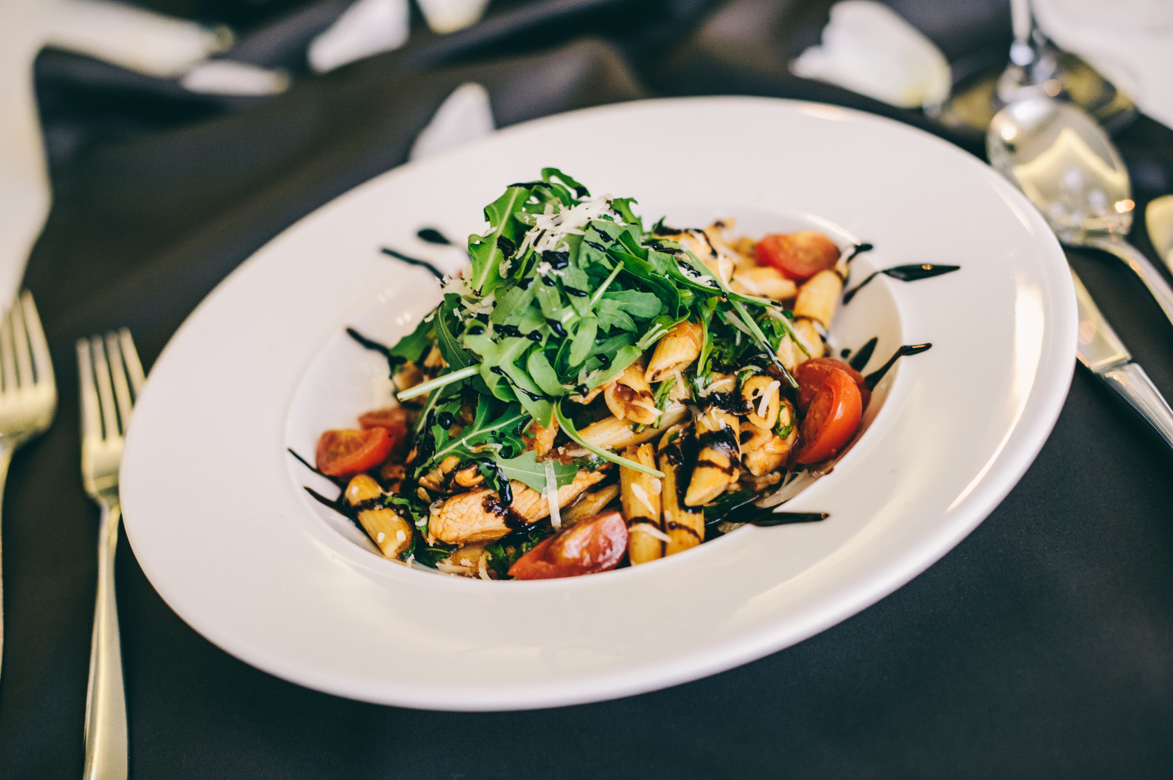 breakfast, lunch served; modern european cuisine, al fresco dining